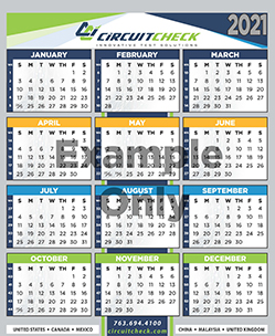 Circuit Check 2022 Calendar Sign Up